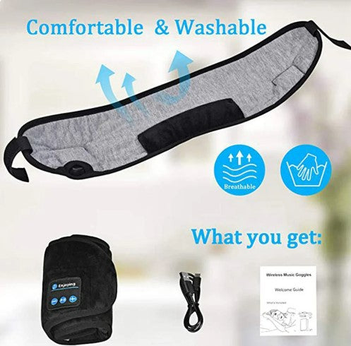 Eye Mask Sleep Headphones Bluetooth